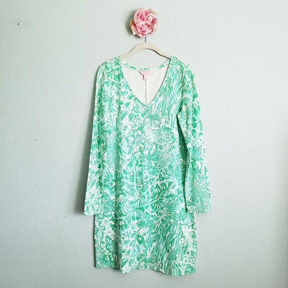 Lilly Pulitzer Daylin Dress in Greem Bungle in The Jungle - Picture 2 of 9